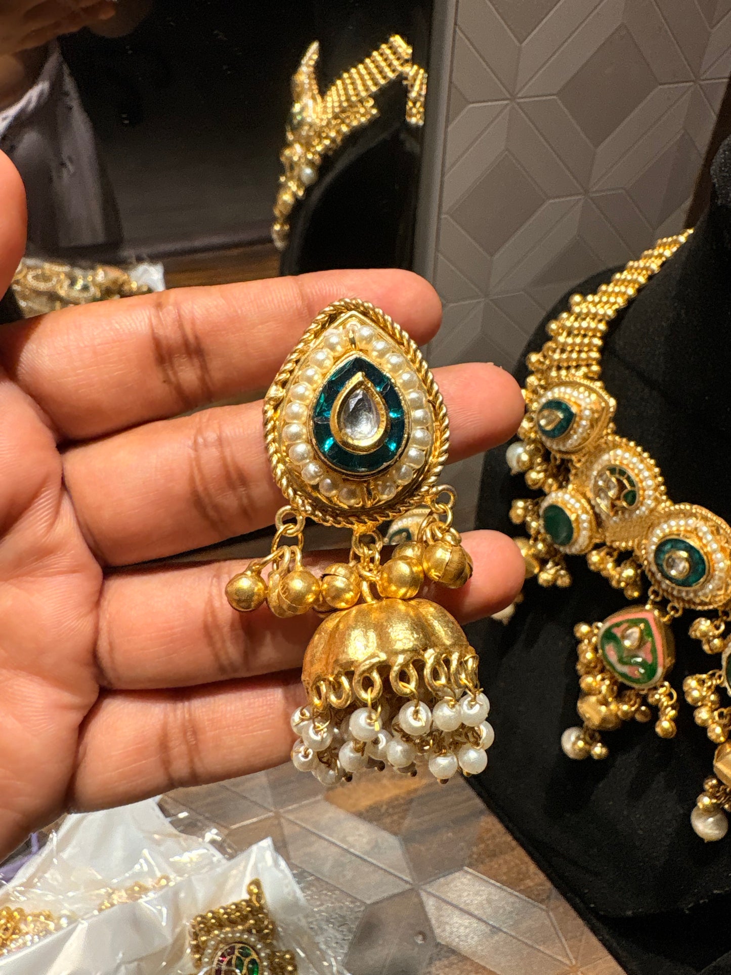 Veronika Brass Necklace