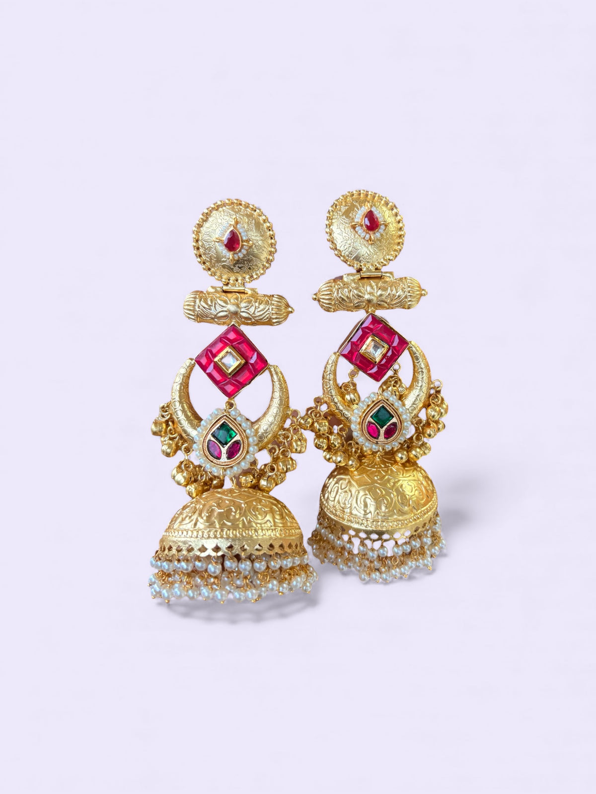 Poonam Brass Earring