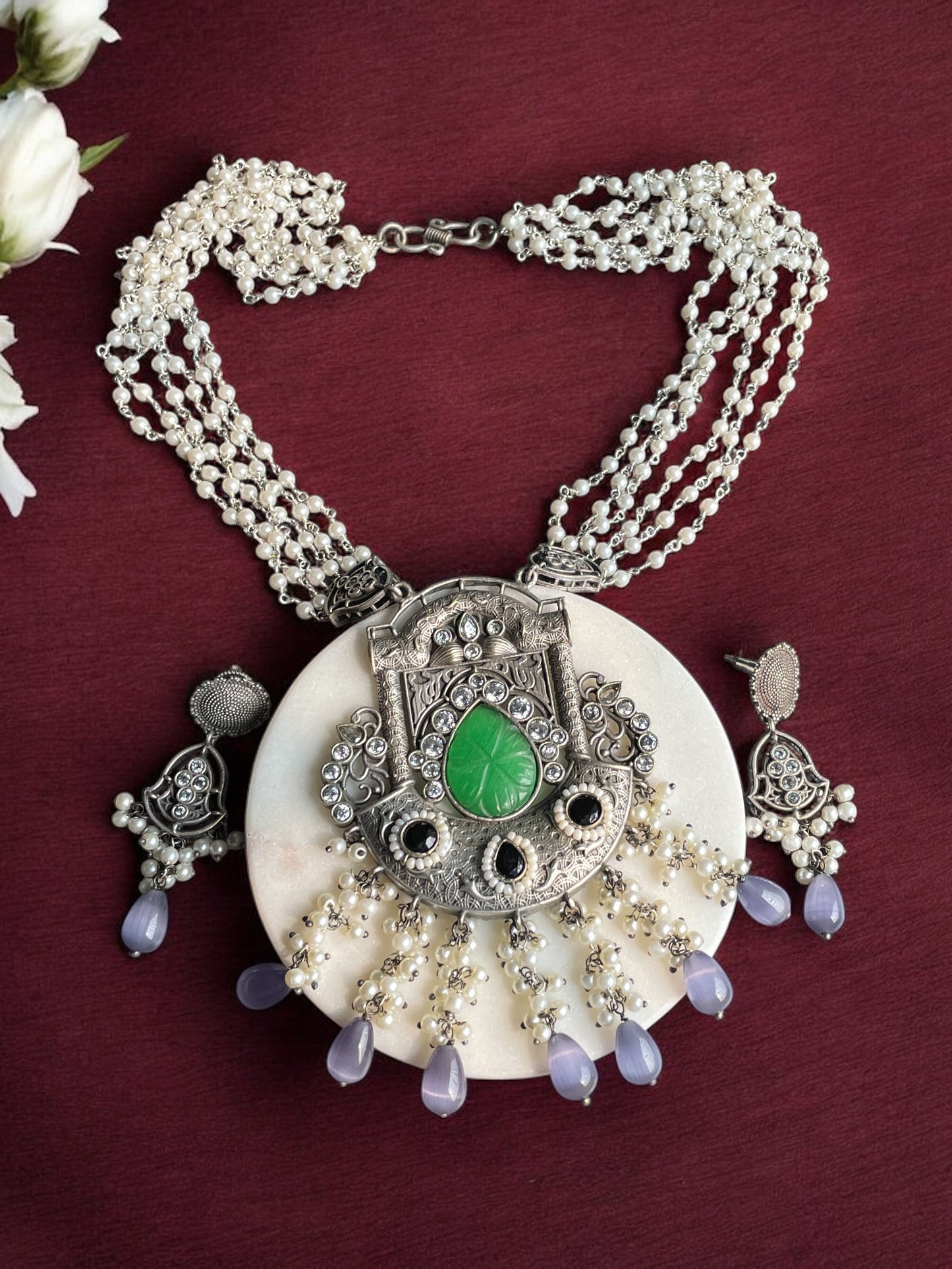 Firoza Monalisa Necklace Set