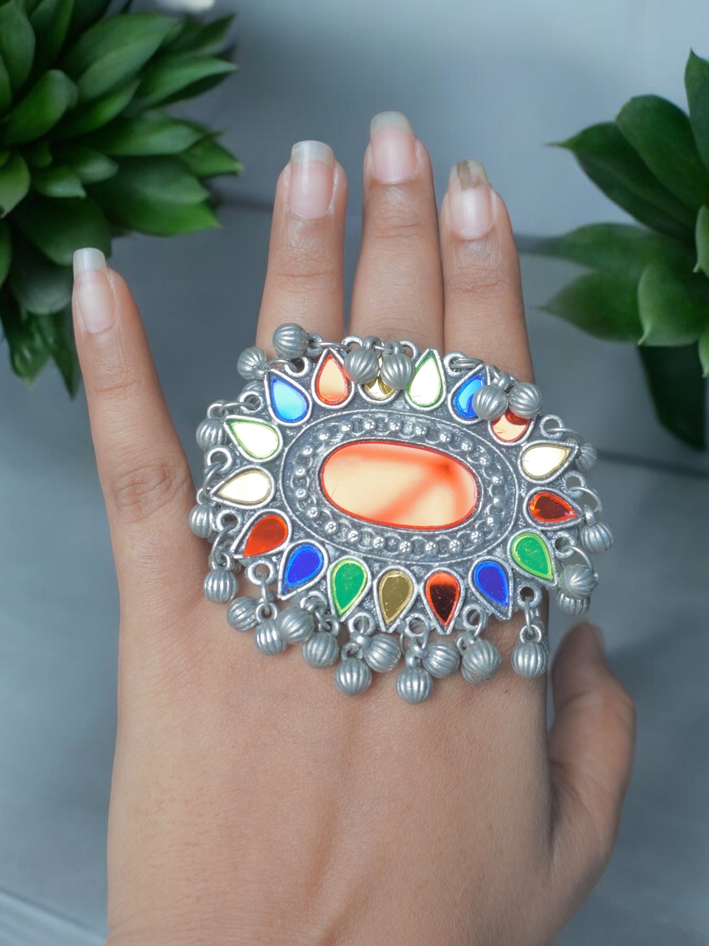 Sanjana Mirror Ring
