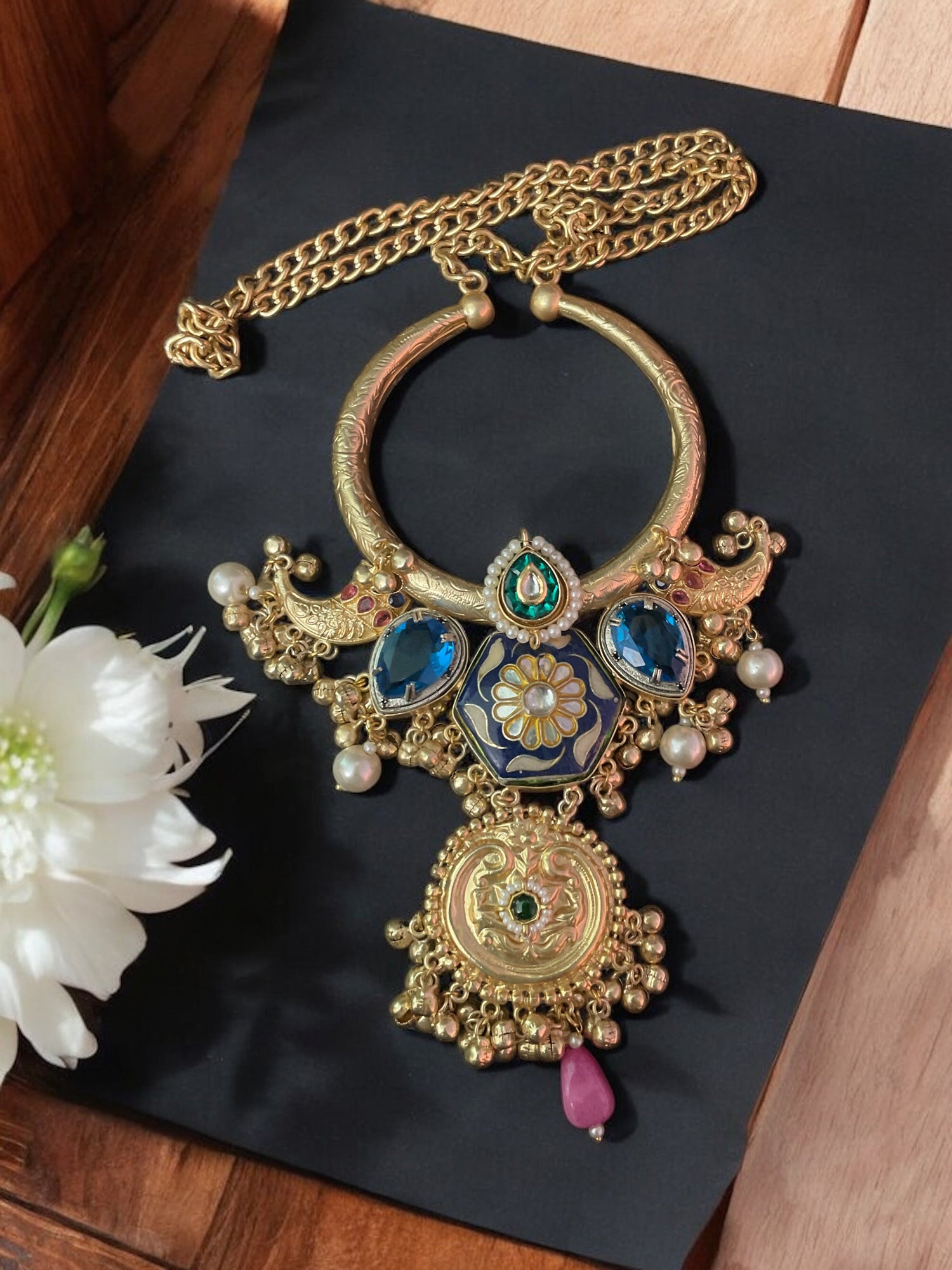 Golden Brass Necklace