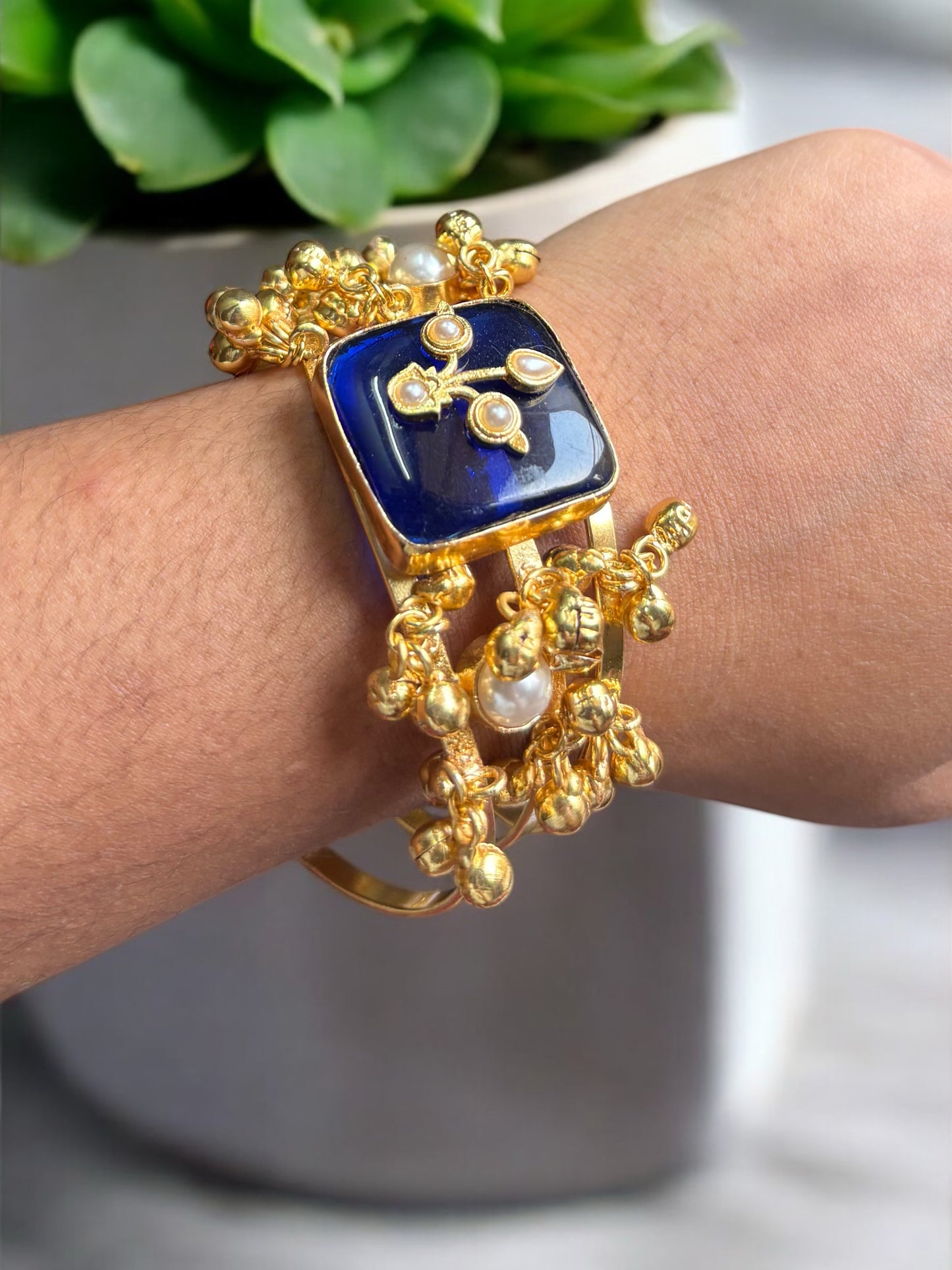 Disha Brass Monalisa Bracelet