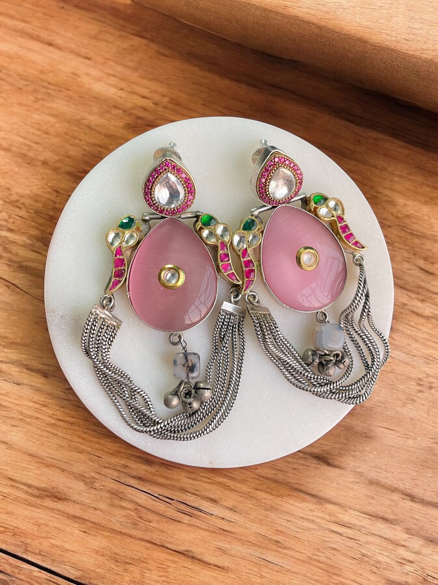 Shagun Silver Pacchi Kundan