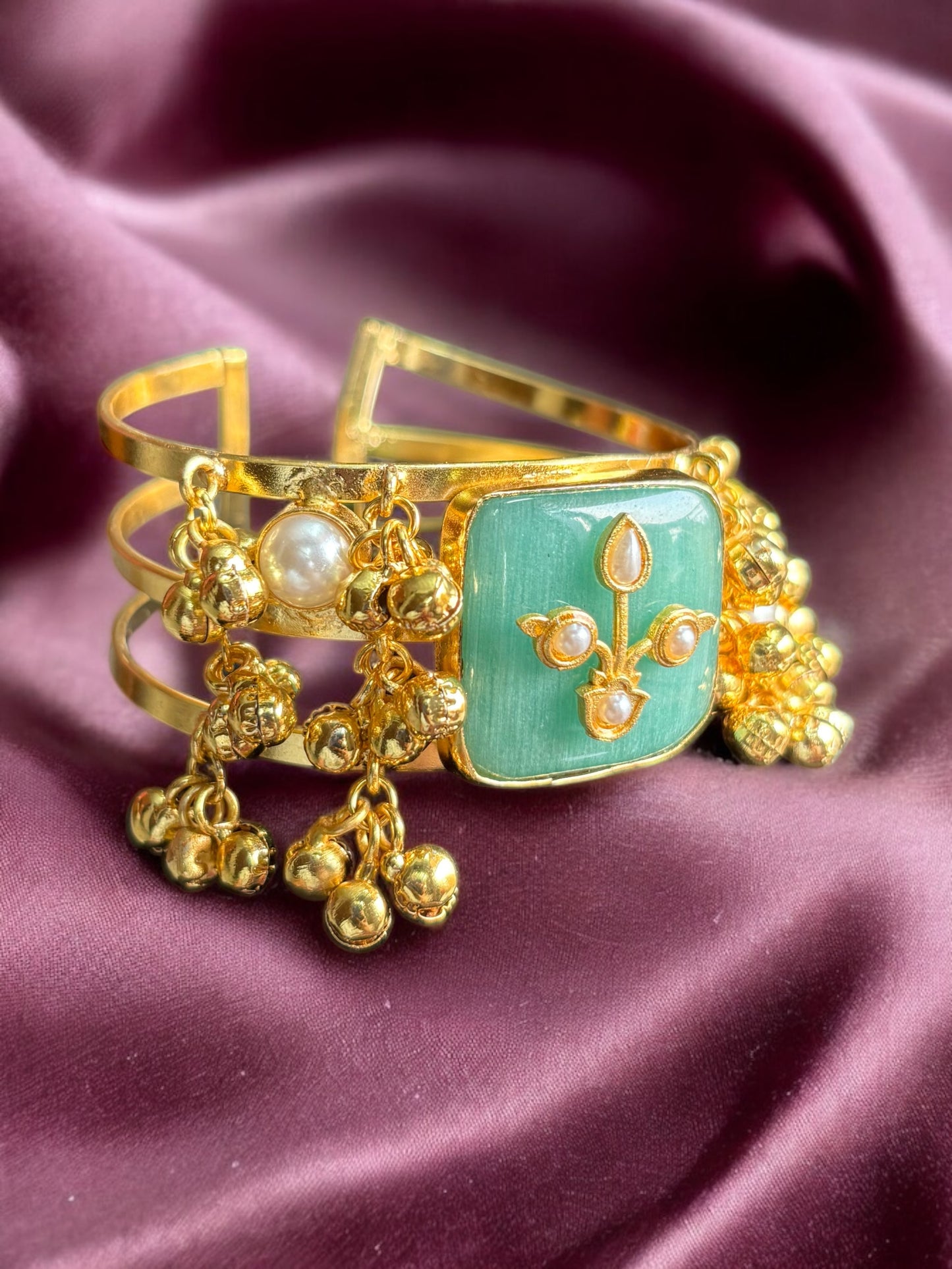 Disha Brass Monalisa Bracelet