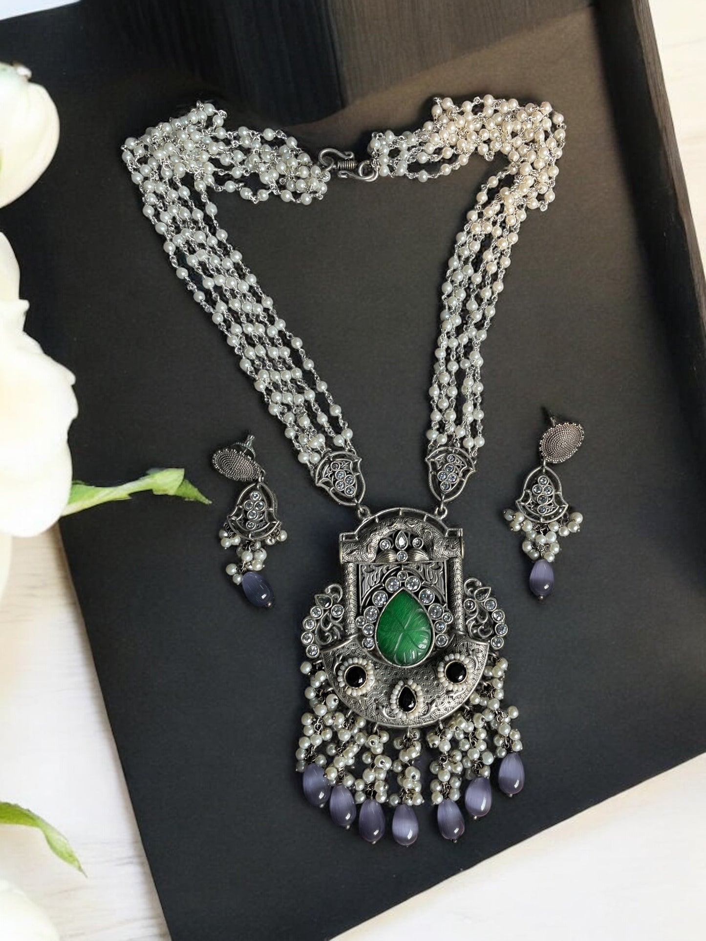 Firoza Monalisa Necklace Set