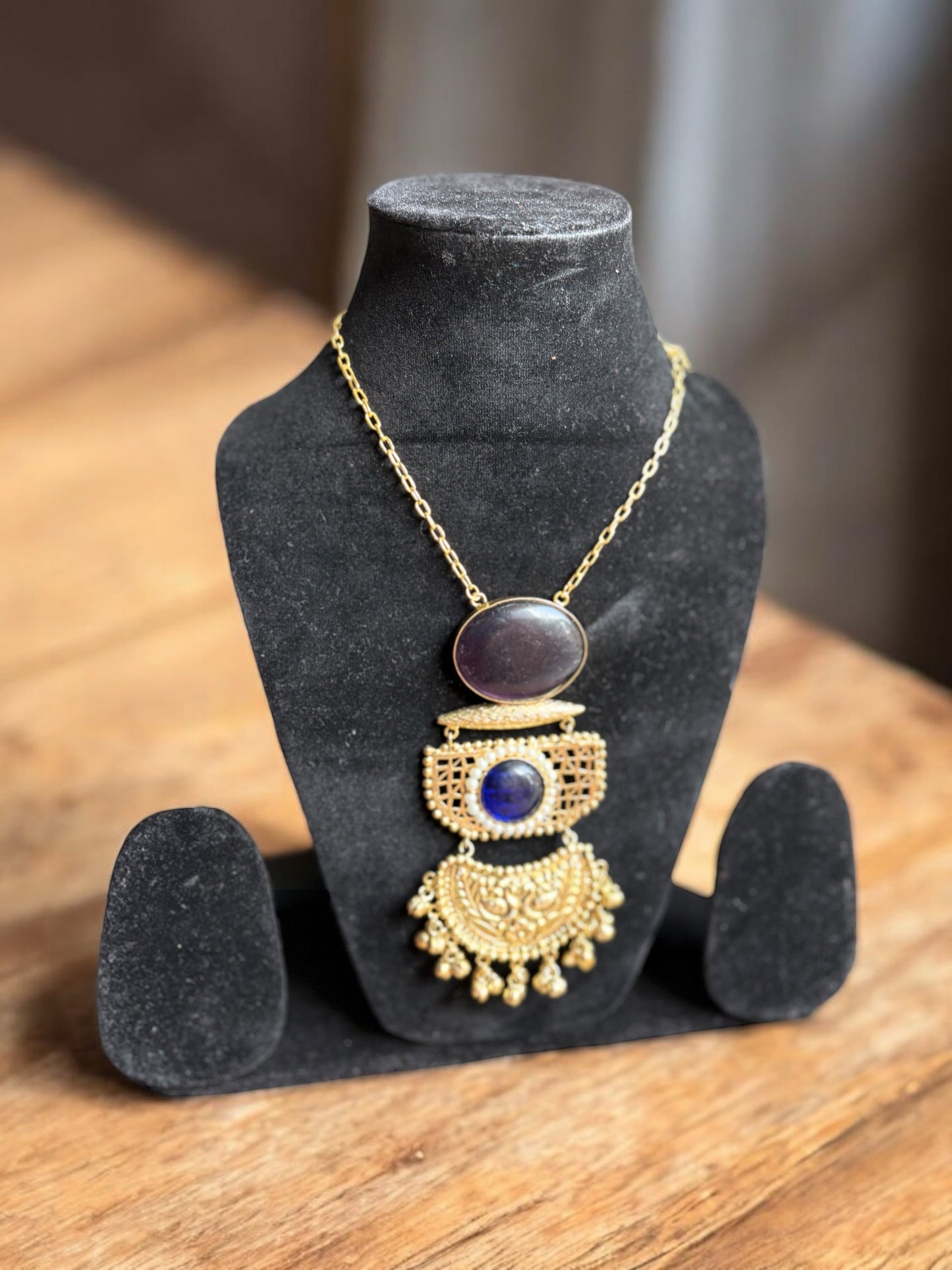 Juhi Monalisa Brass Necklace