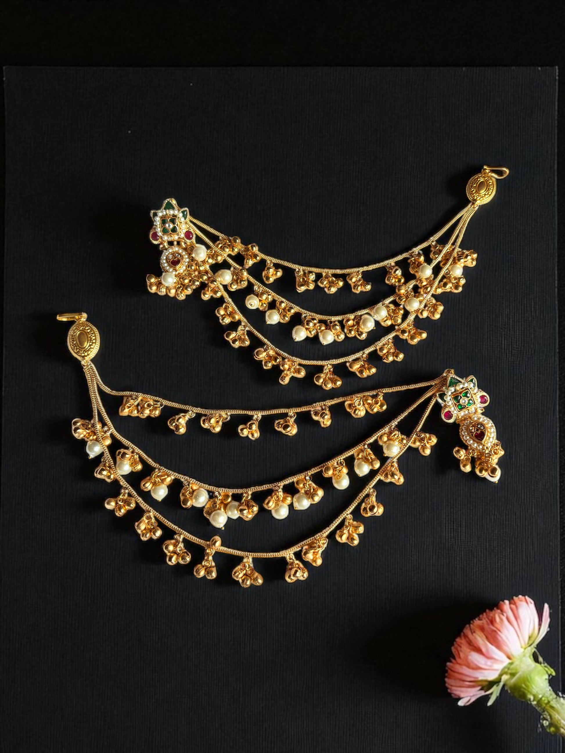 Sunanda Kashmiri Earrings - Main Image