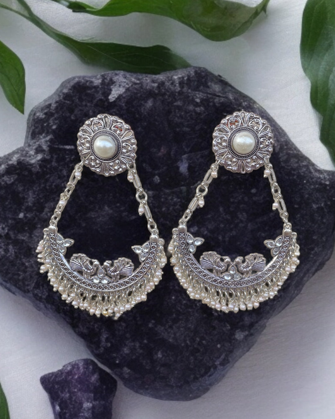 Meha Pearl Drop Earrings