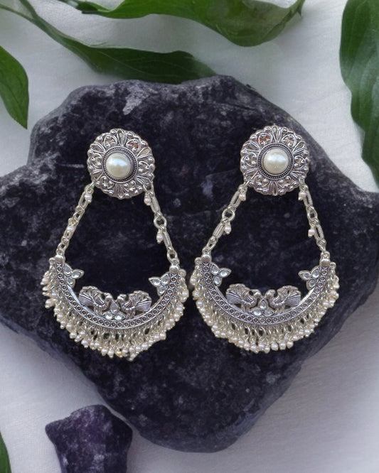 Meha Pearl Drop Earrings