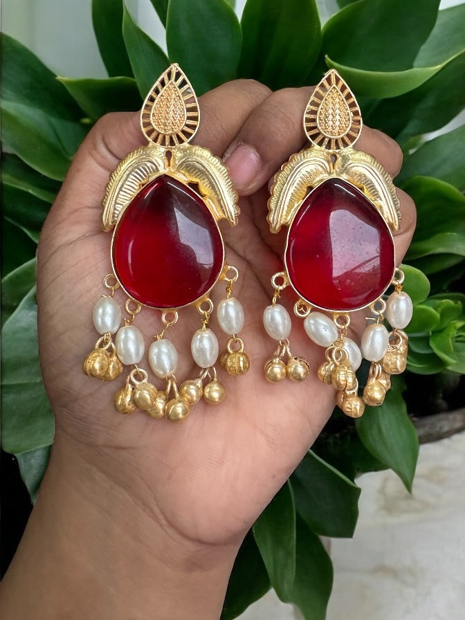 Sana Brass Necklace Set