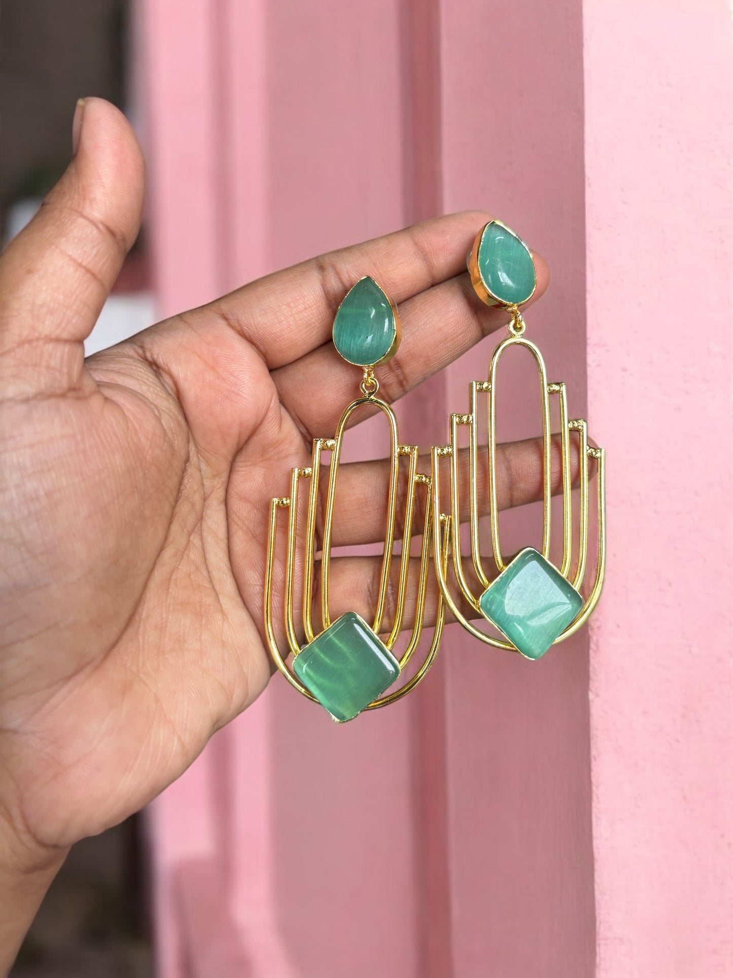 Rinki Brass Earrings