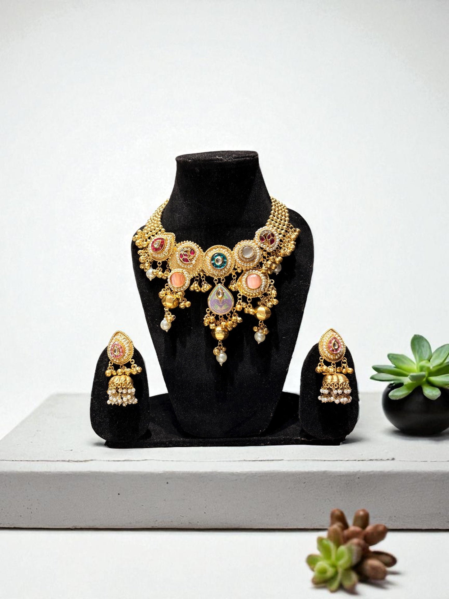 Veronika Brass Necklace