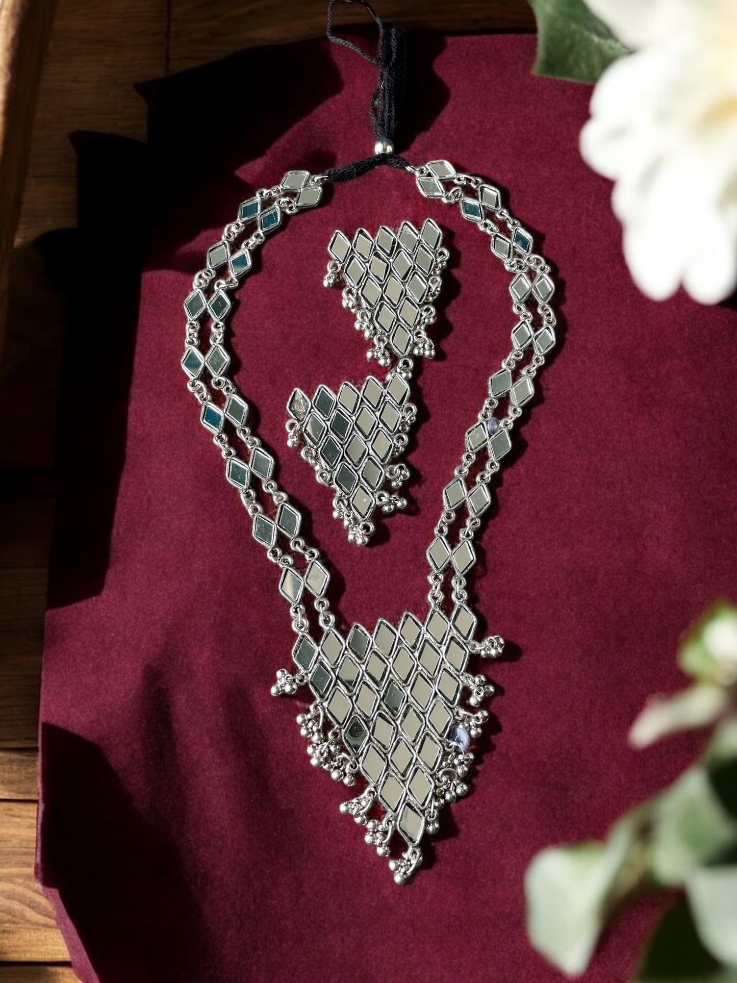 Sheetal Mirror Necklace
