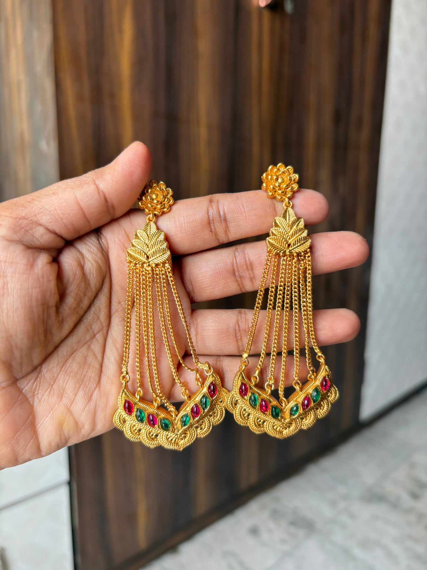 Brass Traditional Earring