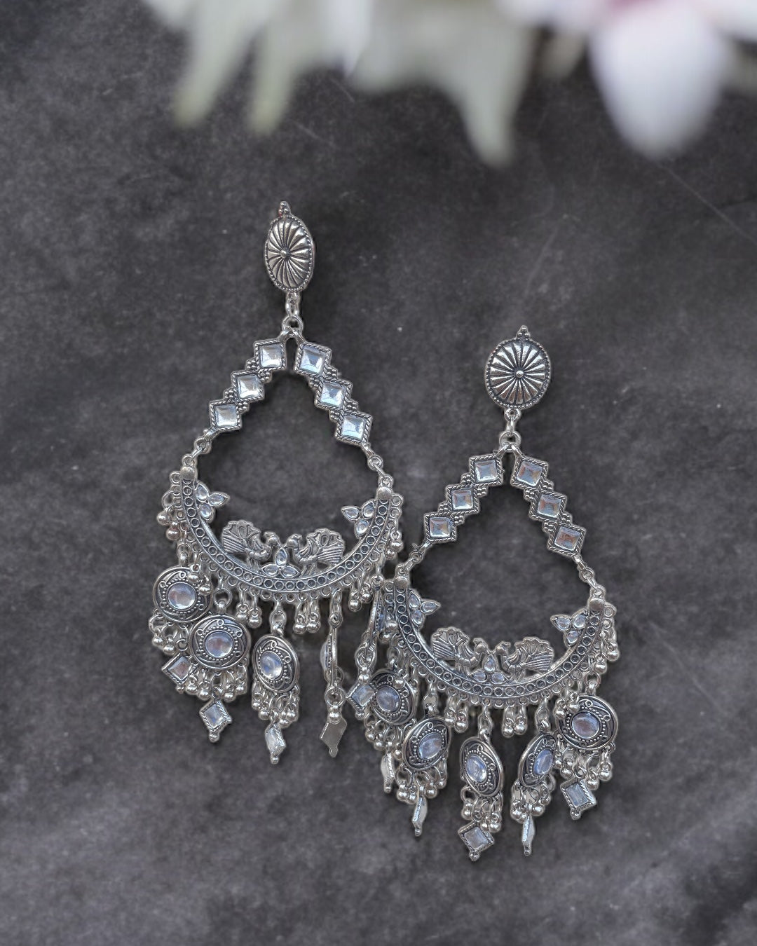Aria Silver Earring
