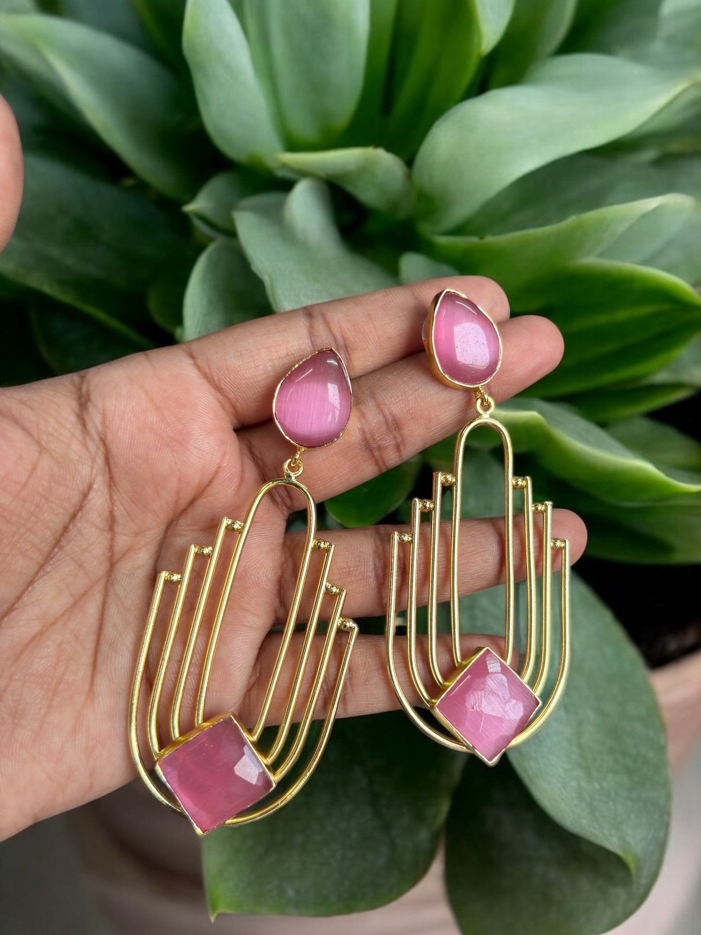 Rinki Brass Earrings