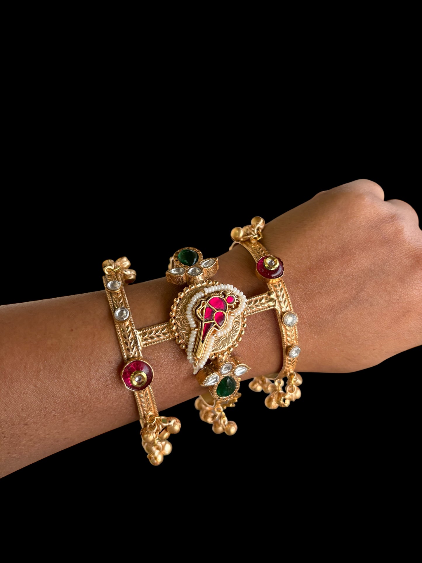 Padmavati Heritage Gold Bracelet
