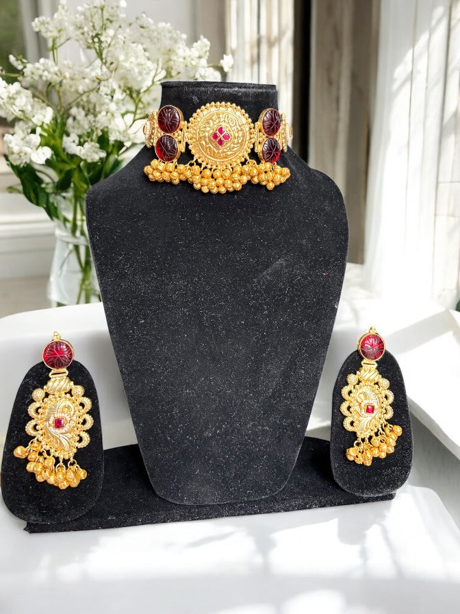 Kiran Brass Necklace