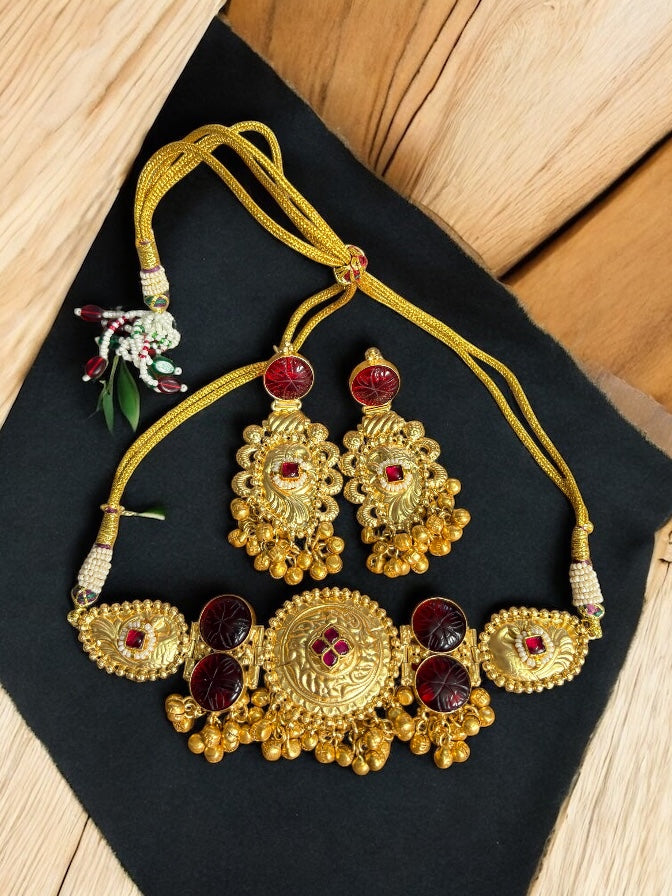 Kiran Brass Necklace