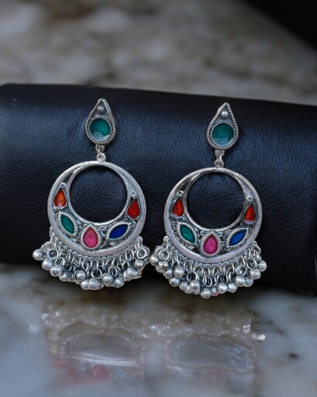 Mira Meenakari Earrings