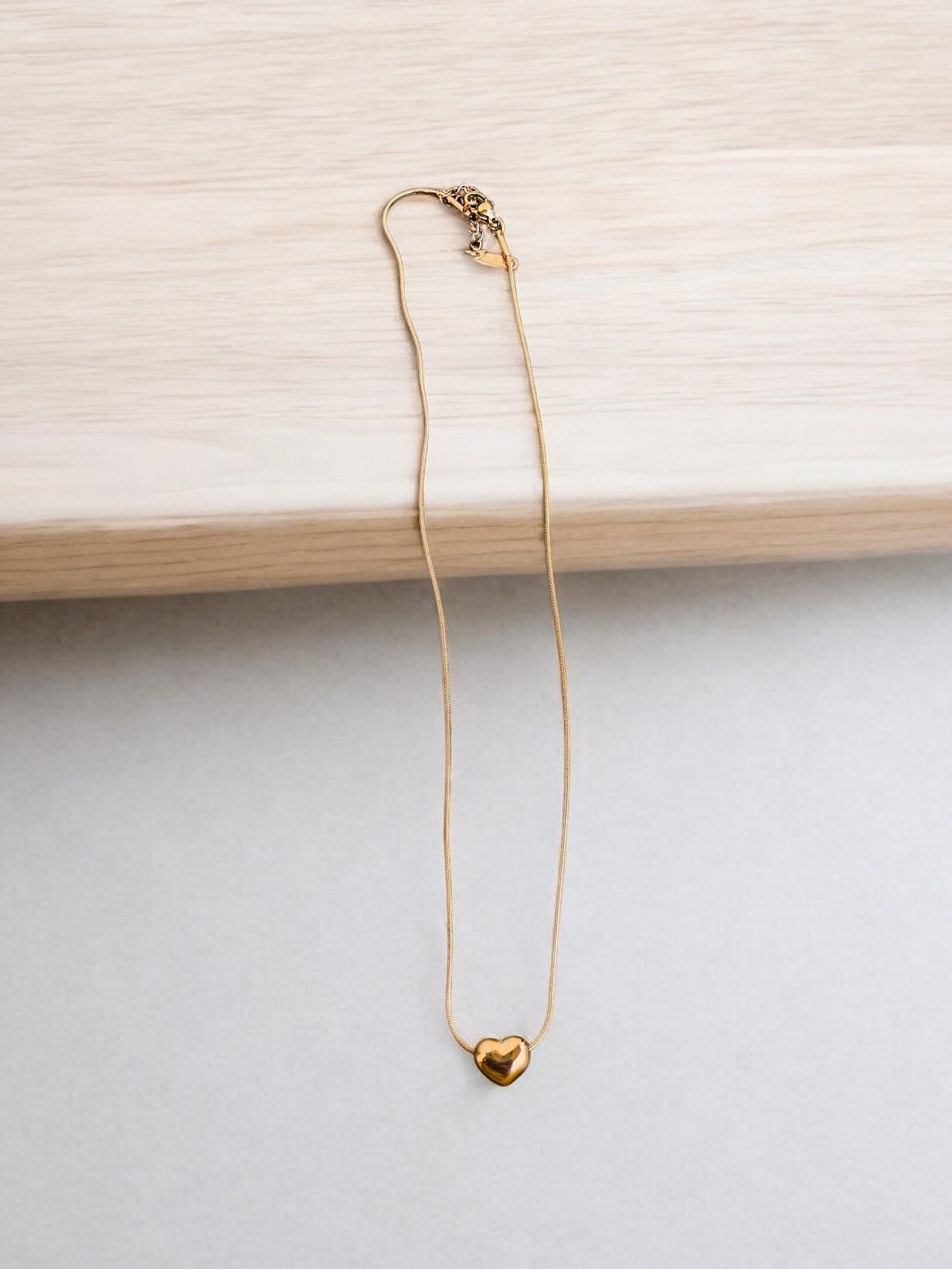 WES003_KG Antitarnish heart chain