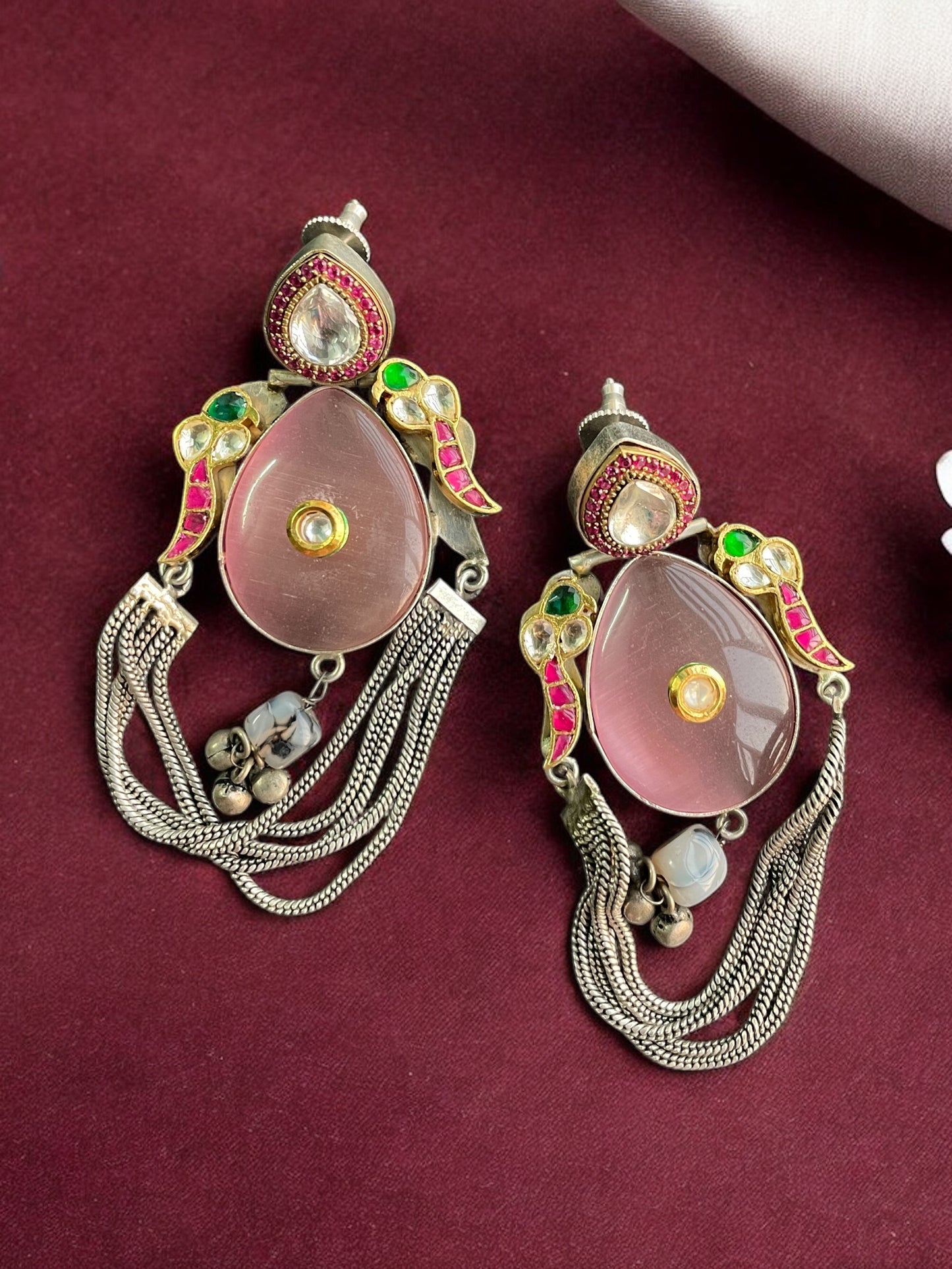 Shagun Silver Pacchi Kundan