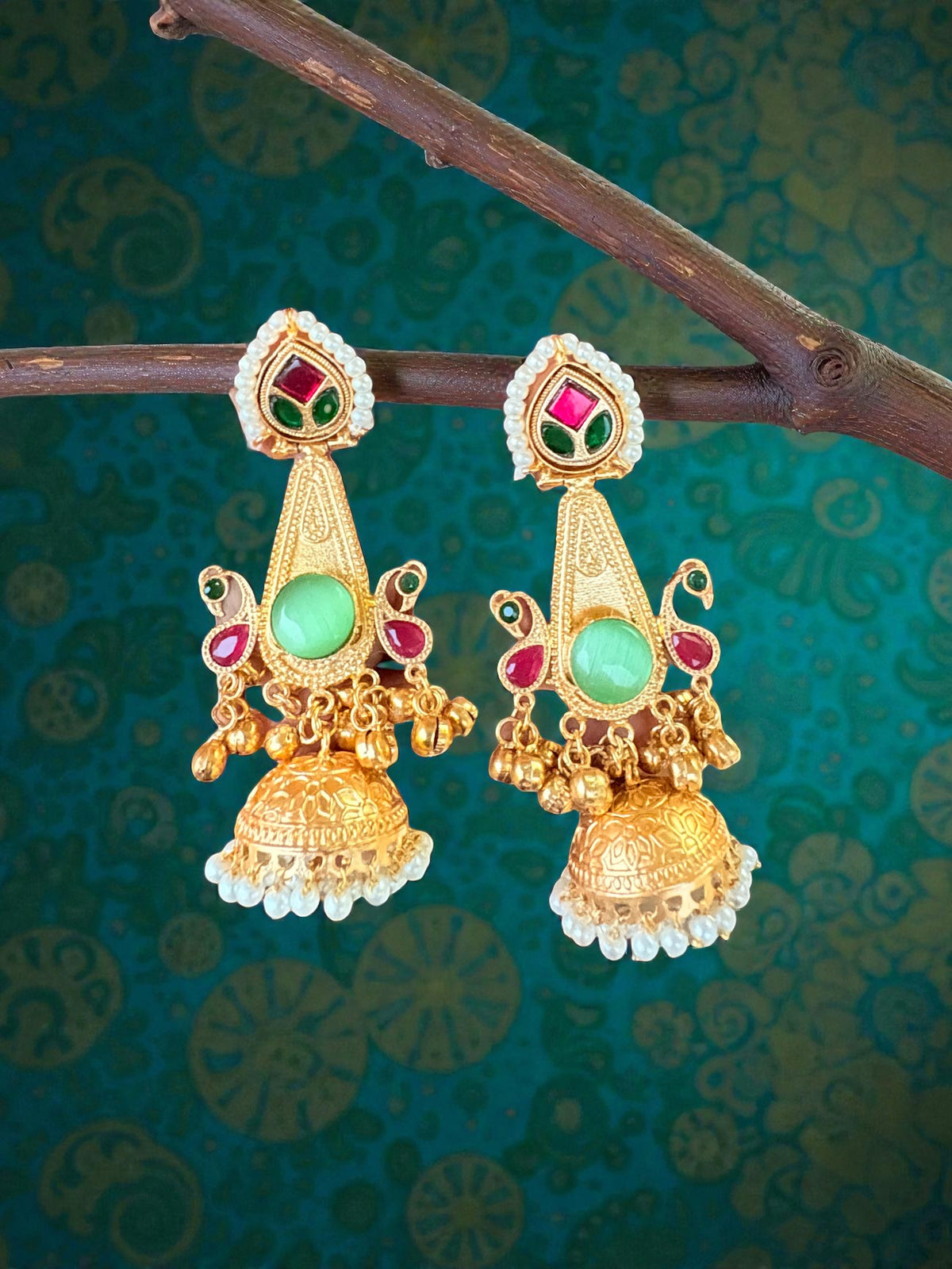 Aishwarya Brass Earring