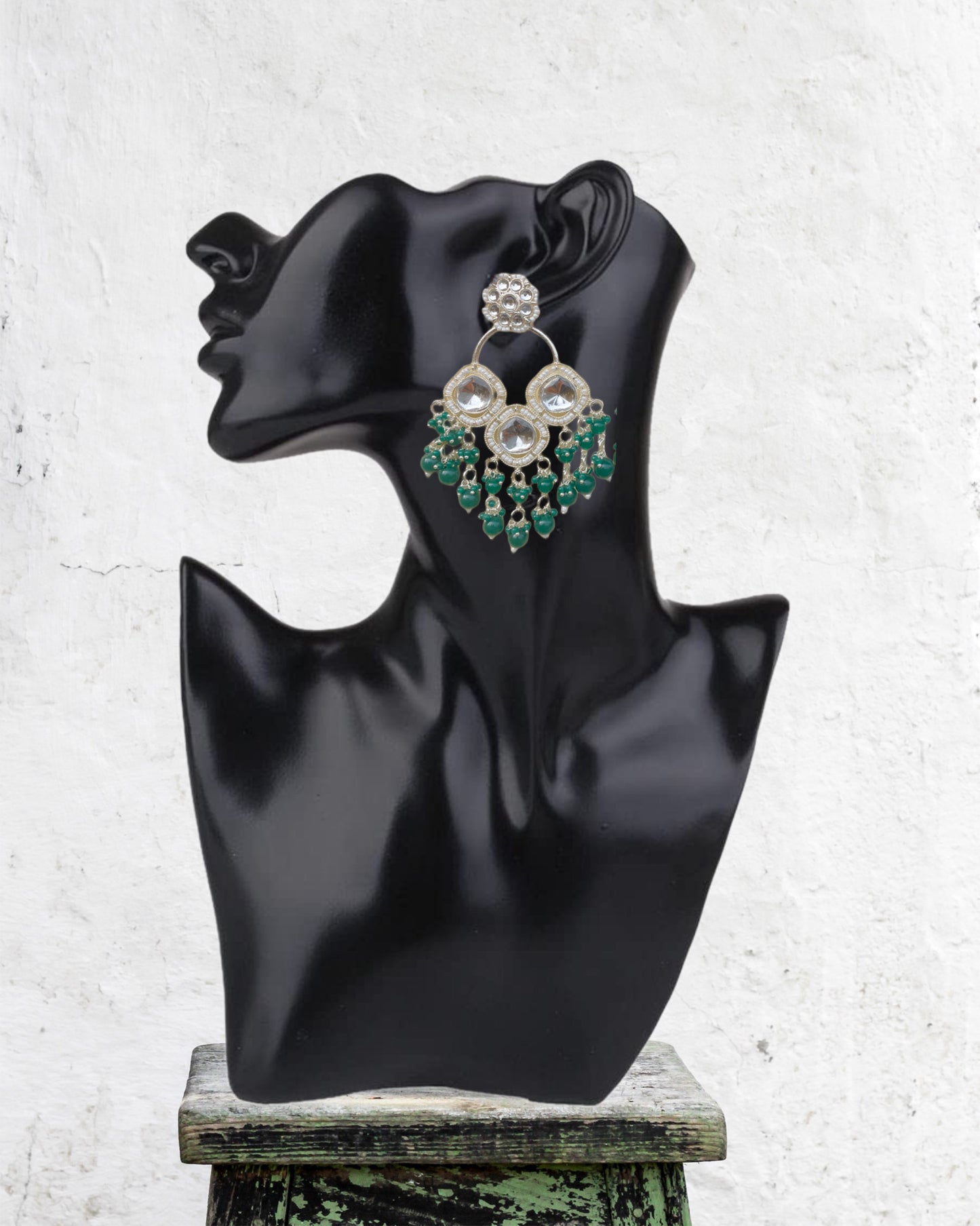 Niharika Earrings (pearl beads)