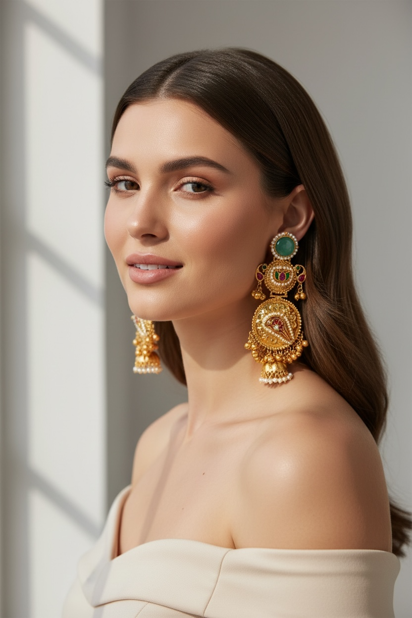 Devanshi Padma Jhumka