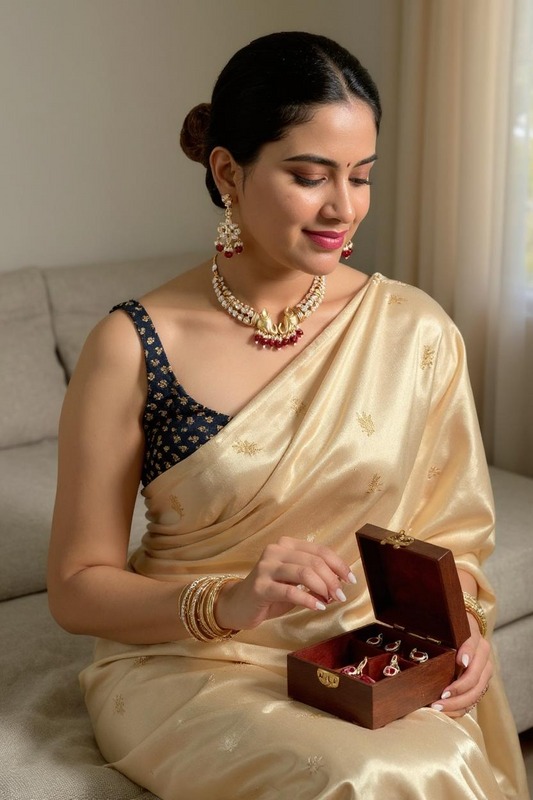 Hathi Motive Necklace Set