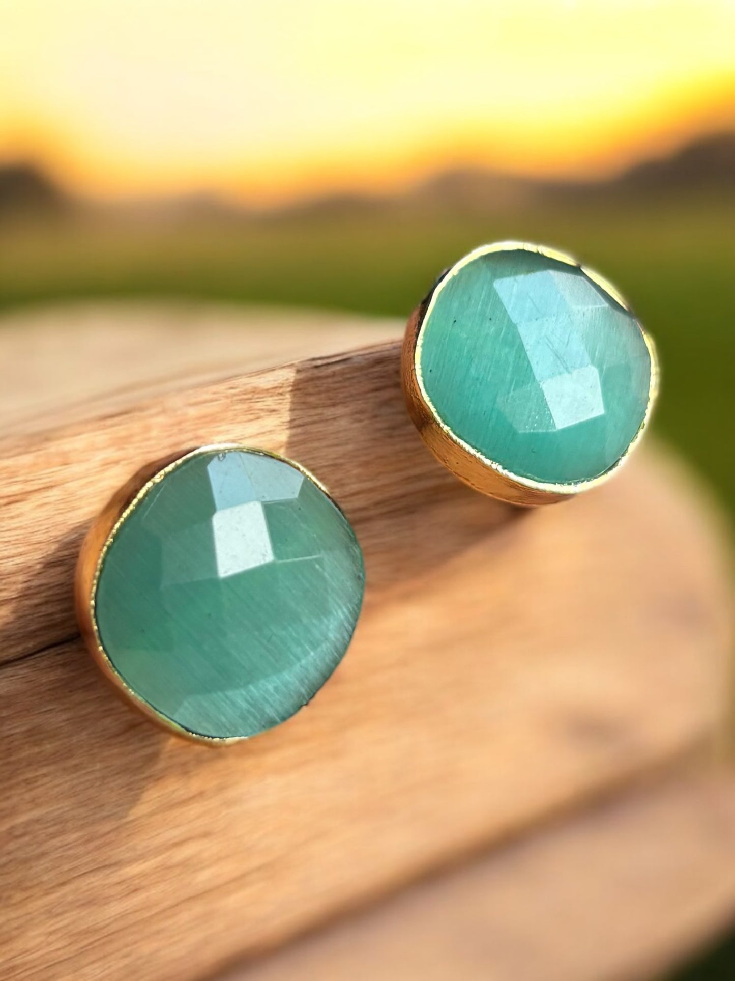 Natasha Brass Necklace Set