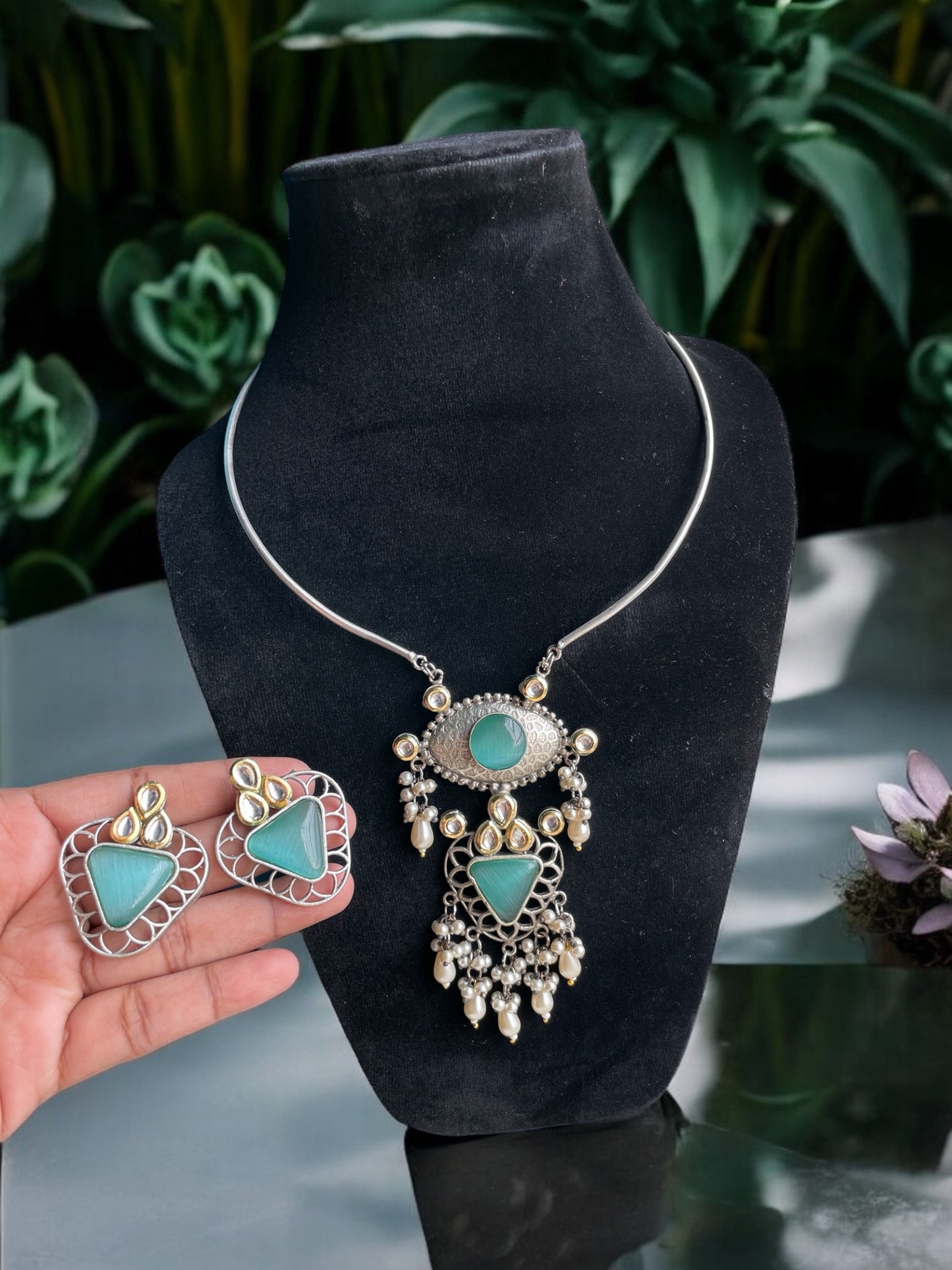 Shraddha Monalisa Necklace Set