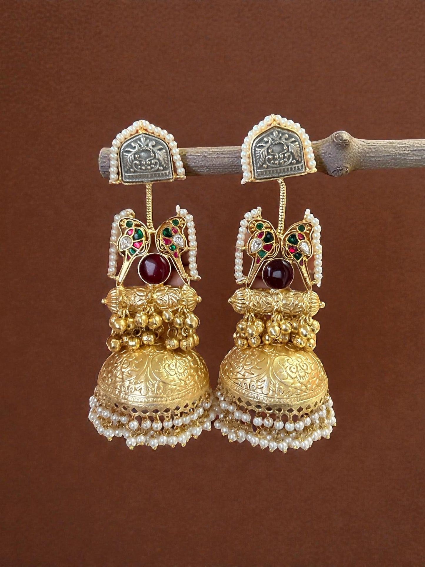 Lisa Premium Brass Earrings